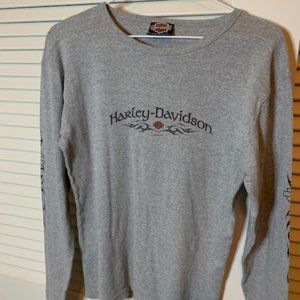 Women's Large Harley Davidson Long Sleeve T